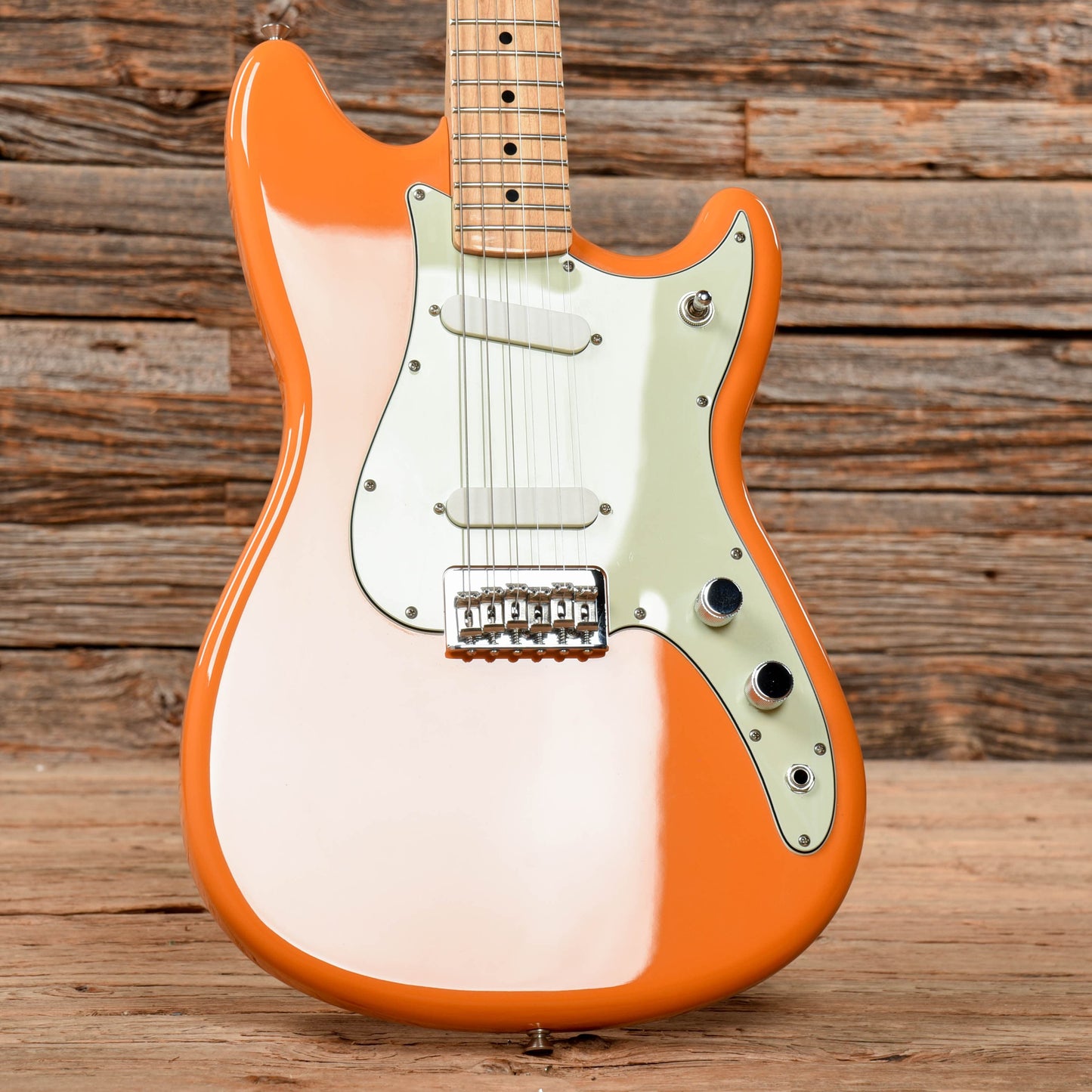 Fender Offset Series Duo-Sonic Capri Orange 2017 Electric Guitars / Solid Body