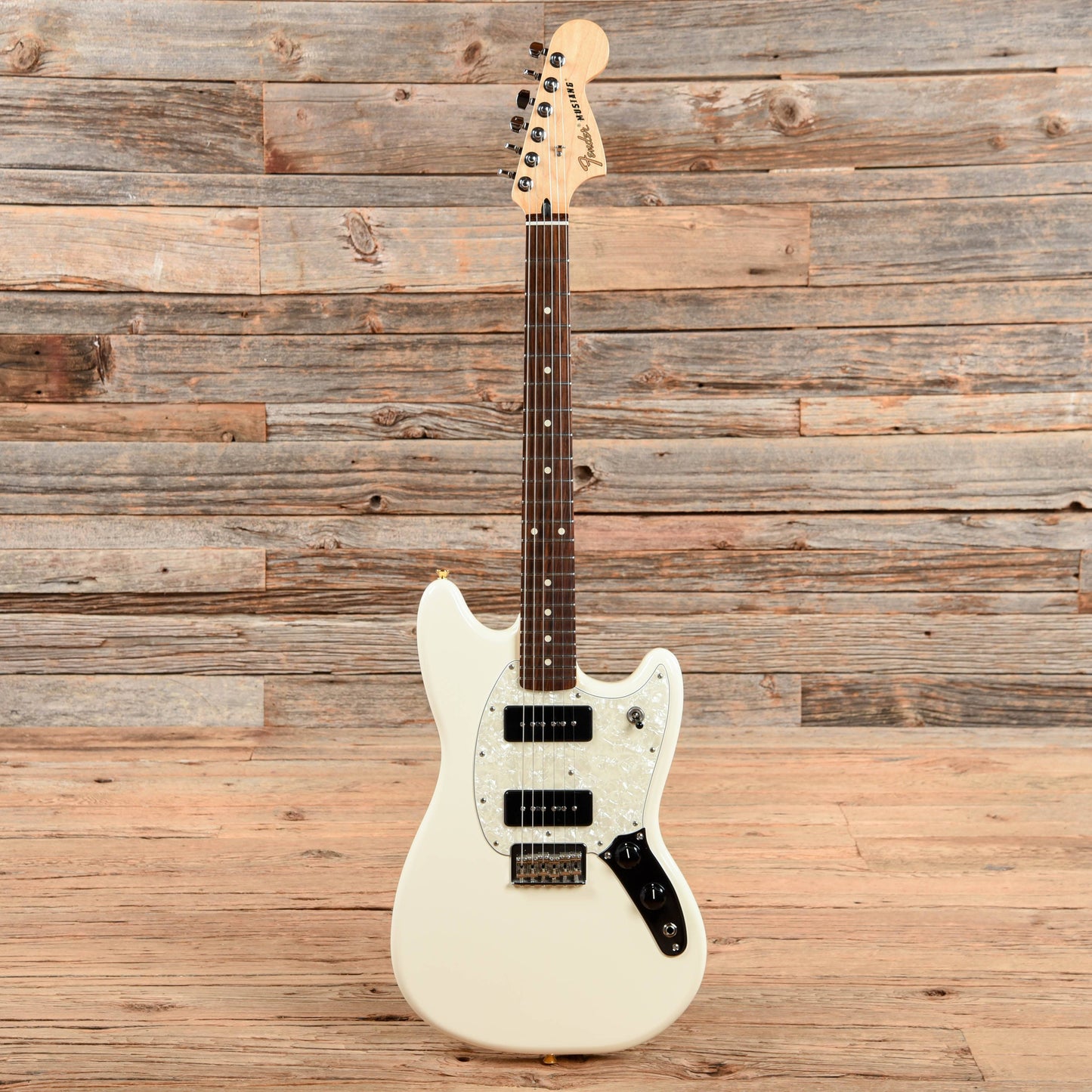 Fender Offset Series Mustang 90 Olympic White 2016 Electric Guitars / Solid Body