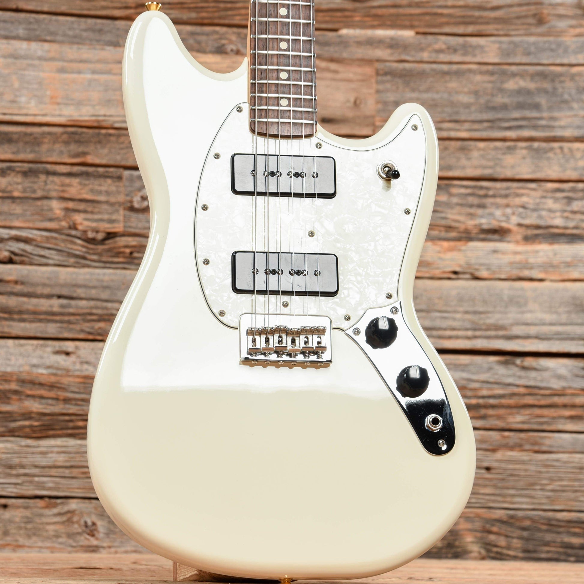 Fender Offset Series Mustang 90 Olympic White 2016 Electric Guitars / Solid Body
