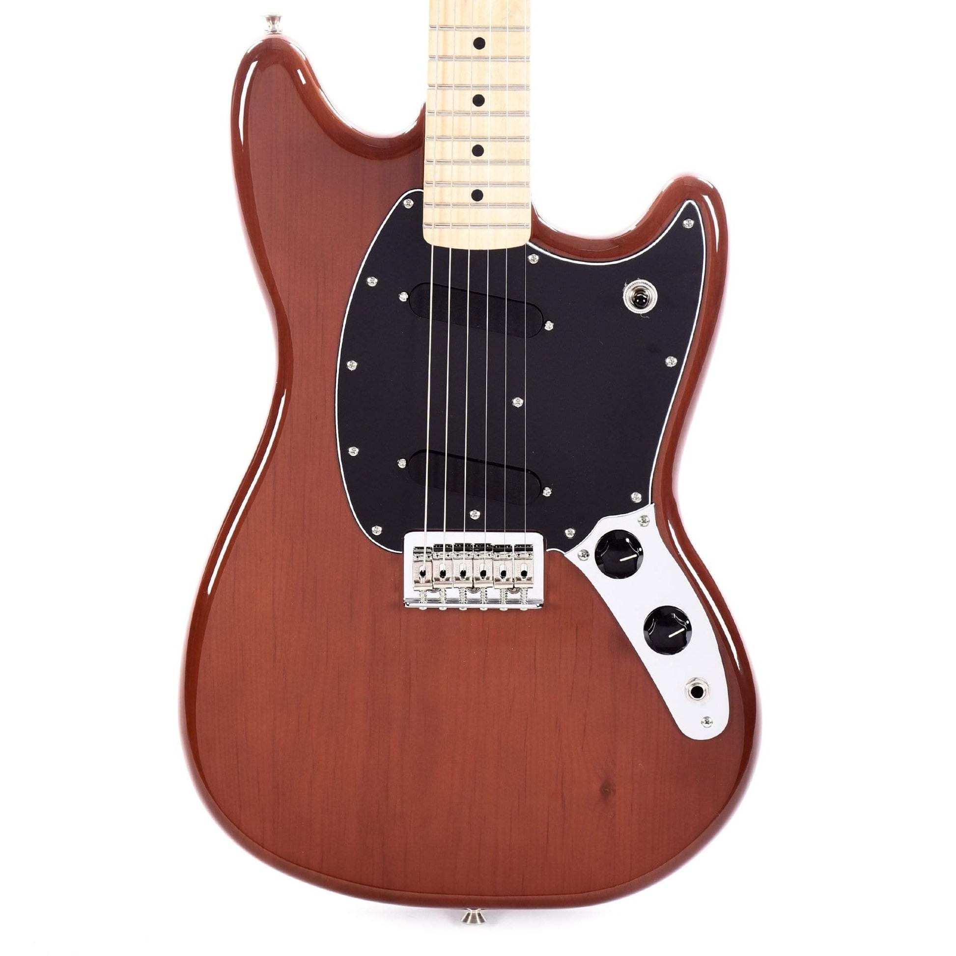 Fender Offset Series Mustang Faded Mocha FSR Electric Guitars / Solid Body