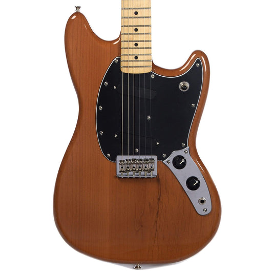 Fender Offset Series Mustang MN Faded Mocha FSR Electric Guitars / Solid Body