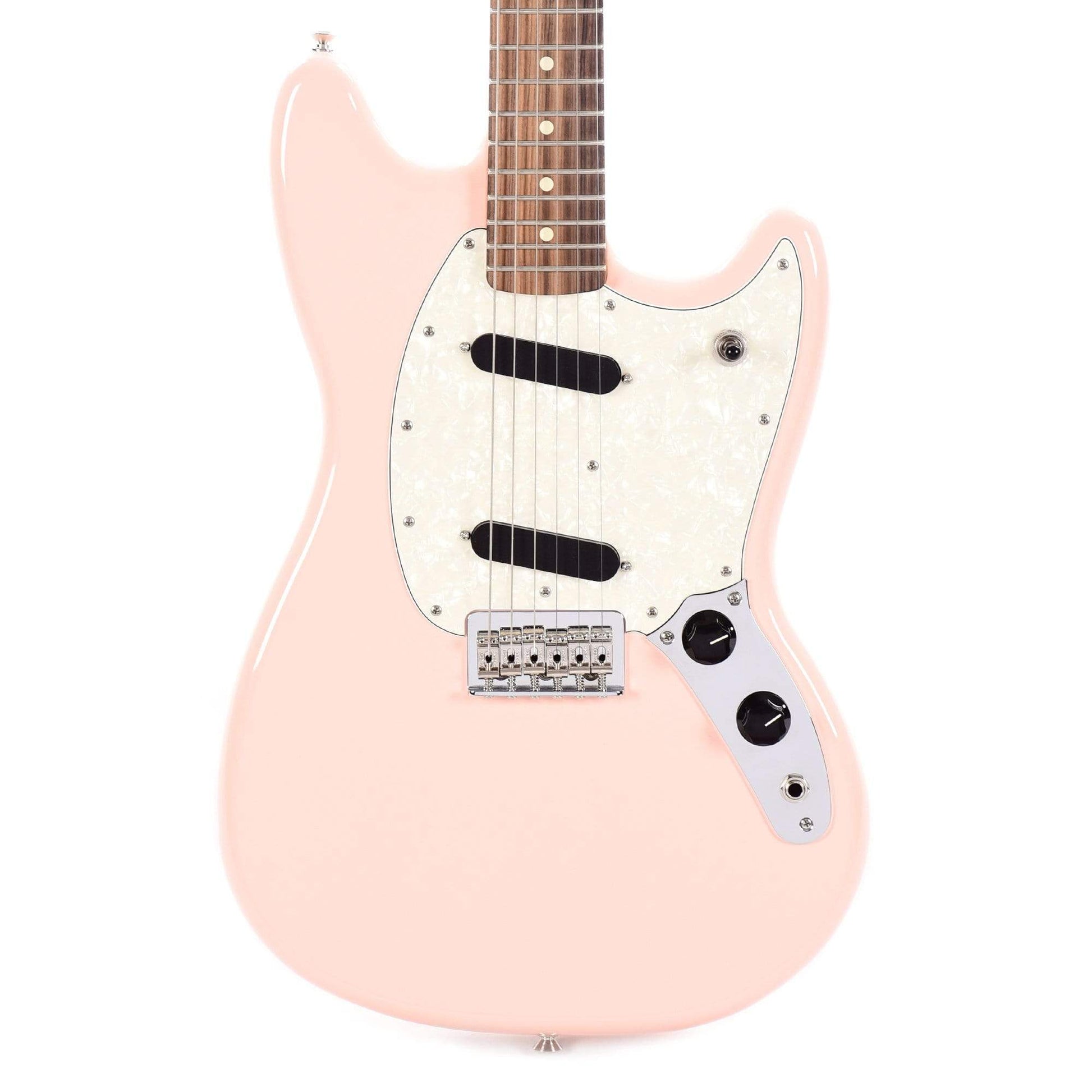 Fender Offset Series Mustang Shell Pink Electric Guitars / Solid Body