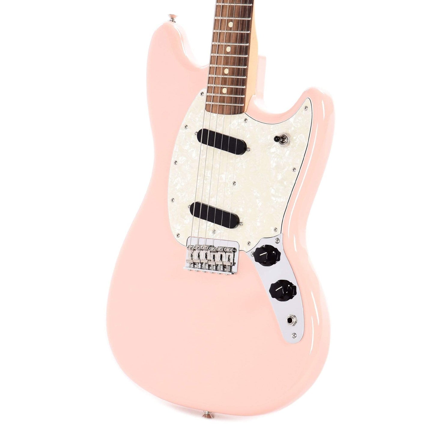 Fender Offset Series Mustang Shell Pink Electric Guitars / Solid Body