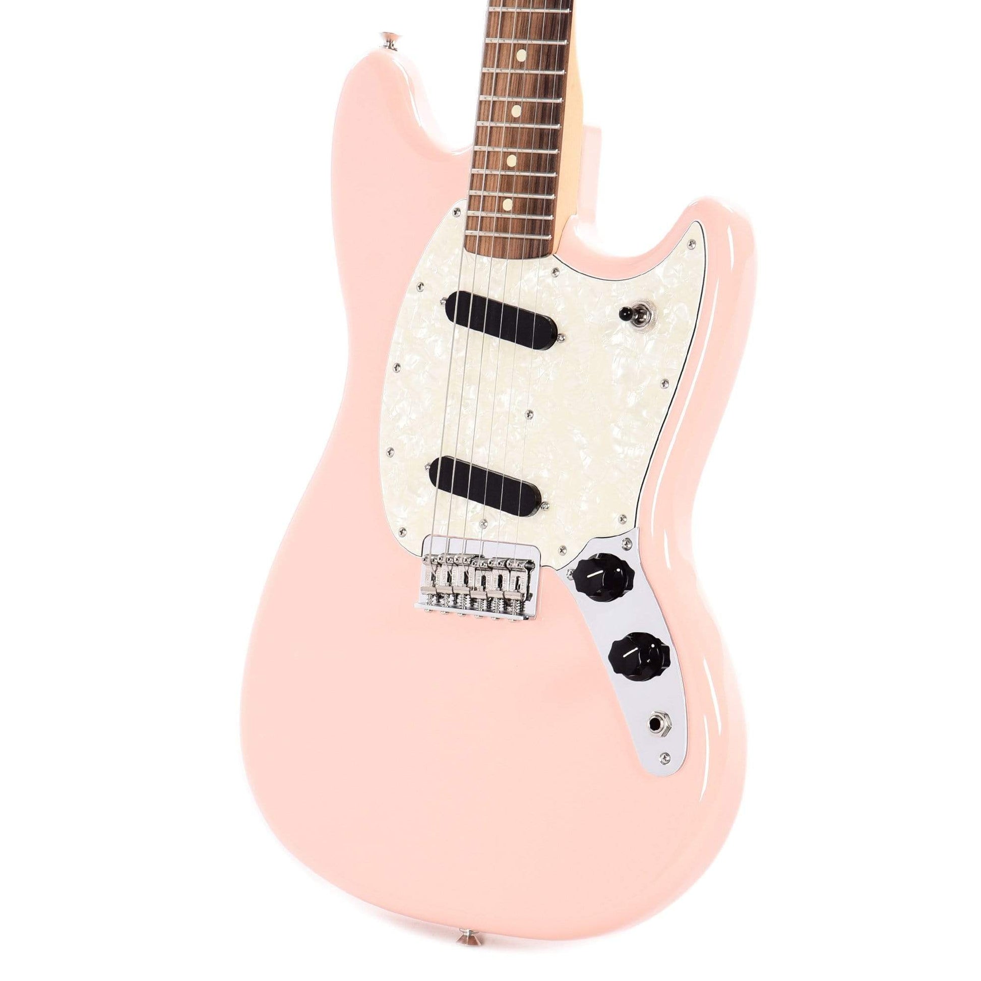 Fender Offset Series Mustang Shell Pink Electric Guitars / Solid Body