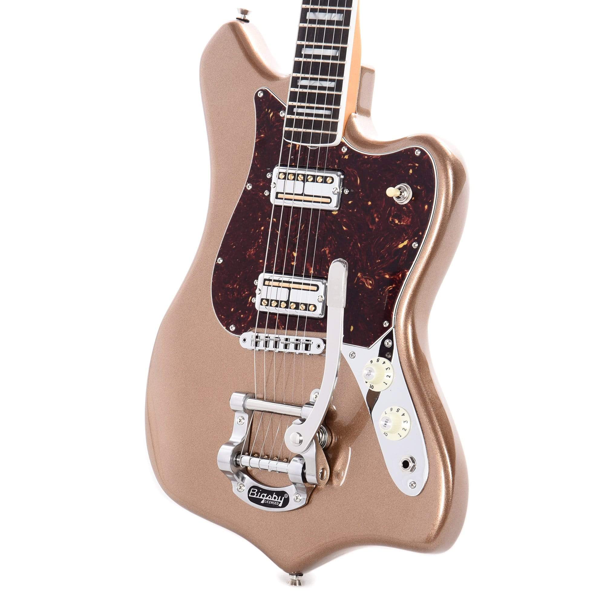 Fender Parallel Universe II Maverick Dorado Firemist Gold Electric Guitars / Solid Body
