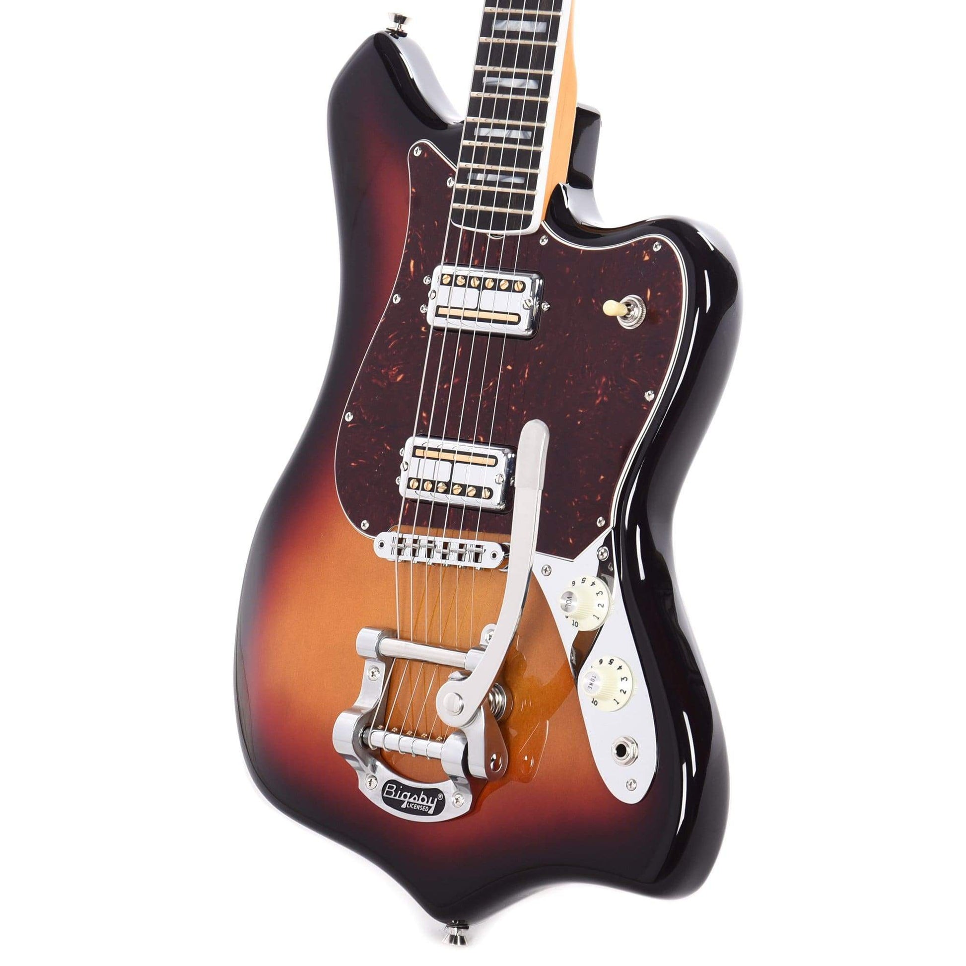 Fender Parallel Universe II Maverick Dorado Ultraburst Electric Guitars / Solid Body