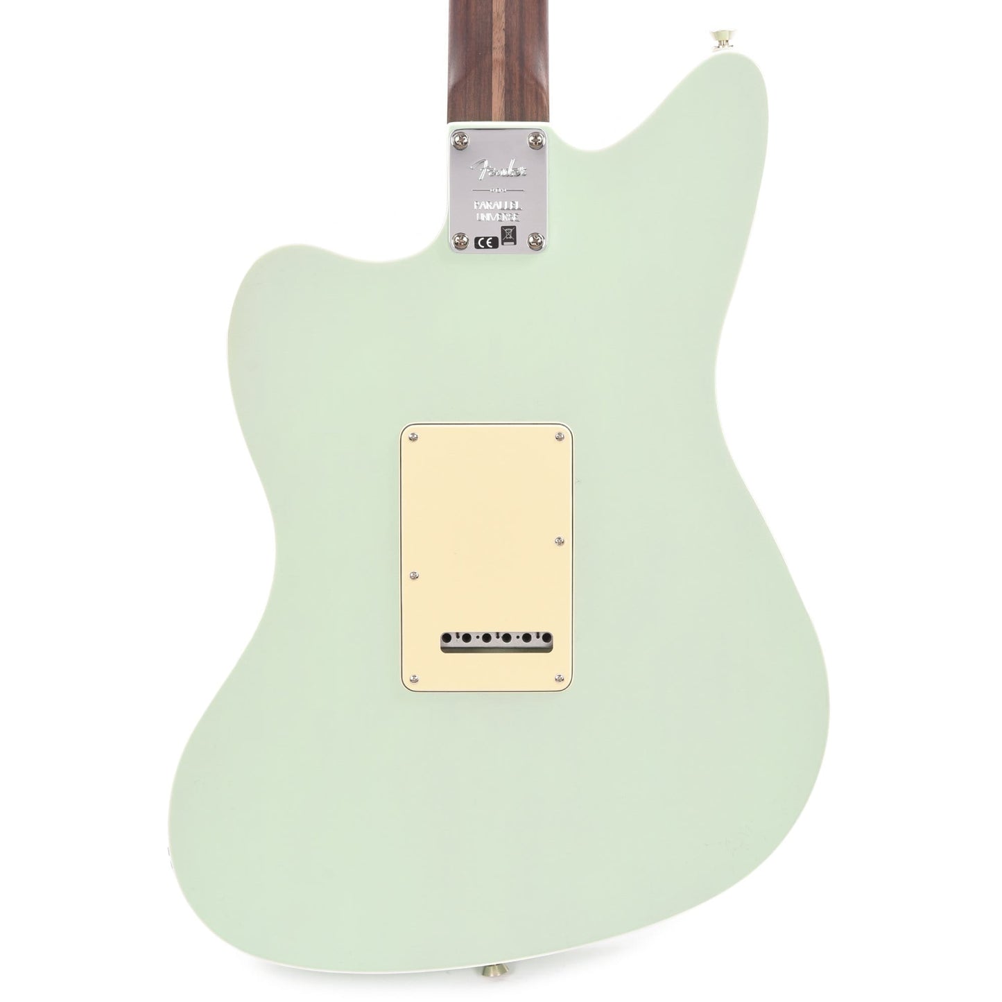 Fender Parallel Universe II Stratocaster Jazzmaster Deluxe Transparent Sea Foam Green Electric Guitars / Solid Body