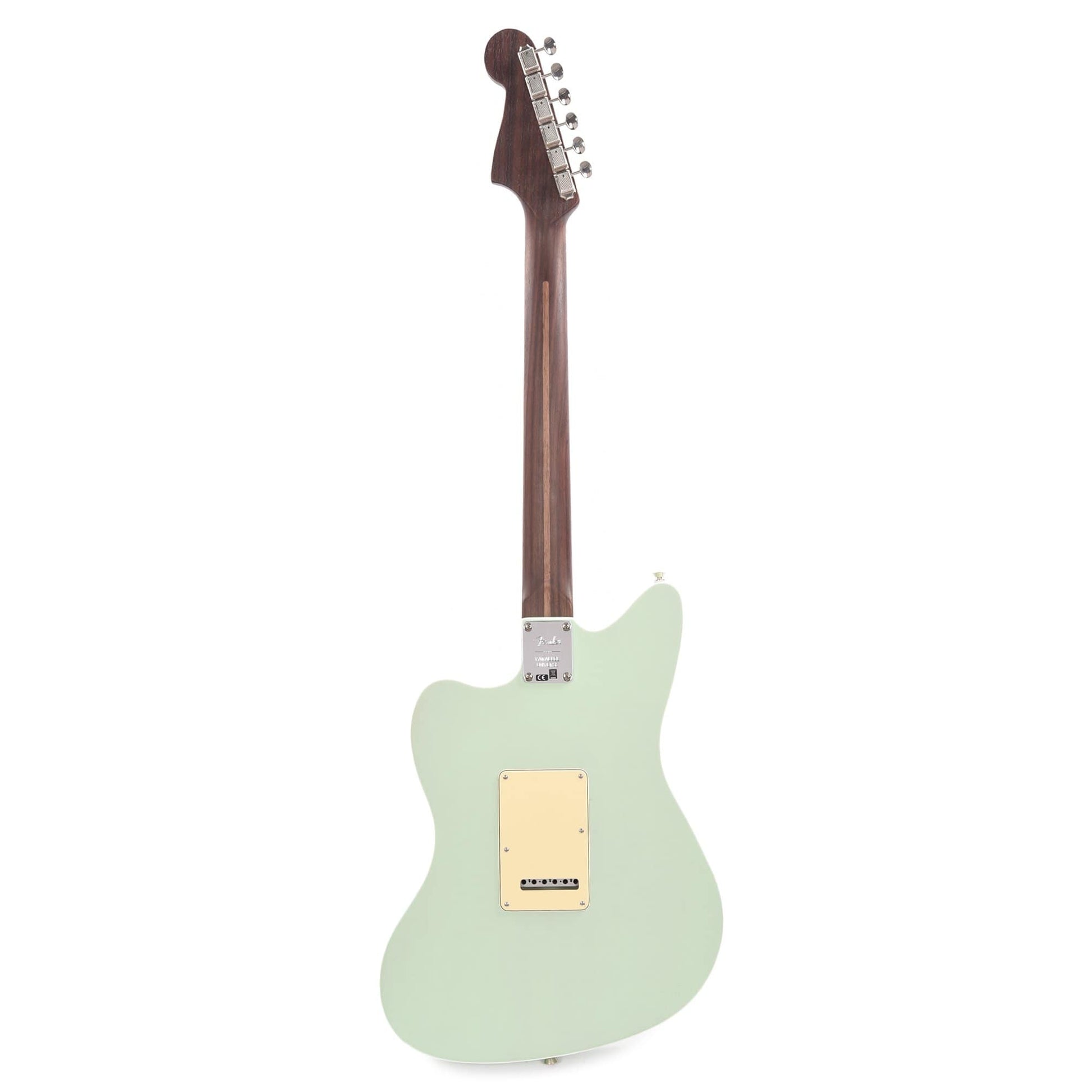 Fender Parallel Universe II Stratocaster Jazzmaster Deluxe Transparent Sea Foam Green Electric Guitars / Solid Body