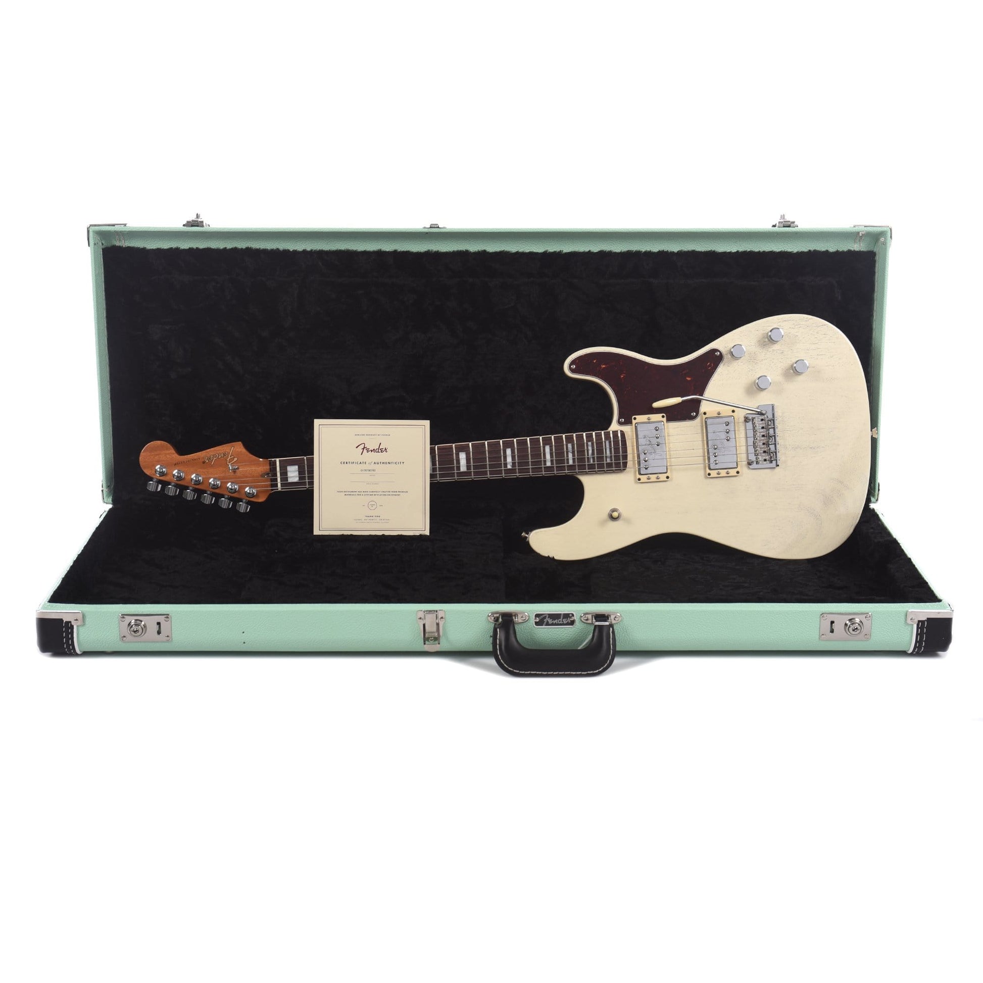 Fender Parallel Universe II Uptown Stratocaster TV White Electric Guitars / Solid Body