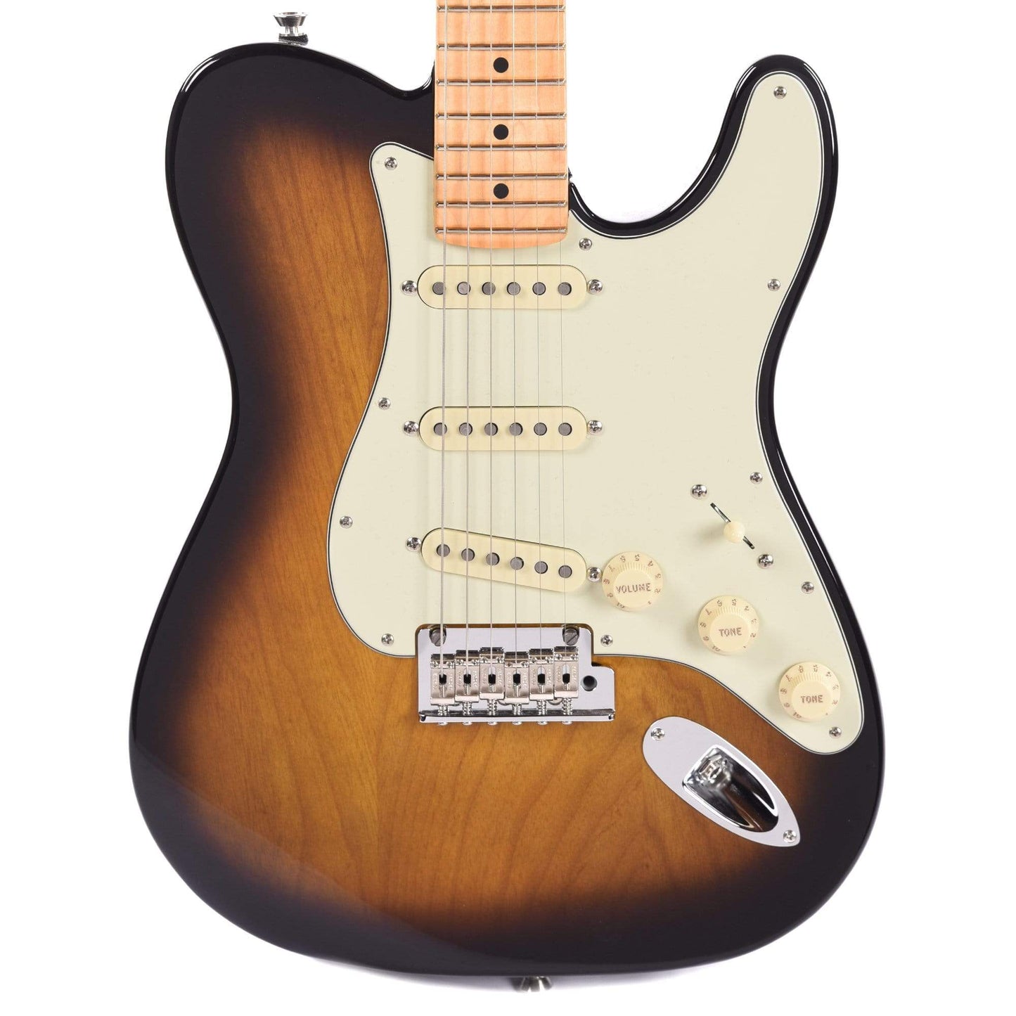 Fender Parallel Universe Strat-Tele Hybrid 2-Color Sunburst Electric Guitars / Solid Body