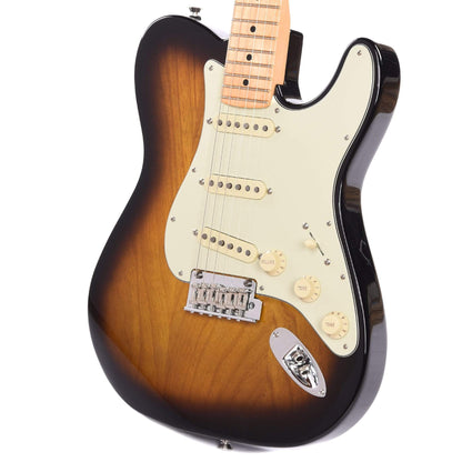 Fender Parallel Universe Strat-Tele Hybrid 2-Color Sunburst Electric Guitars / Solid Body
