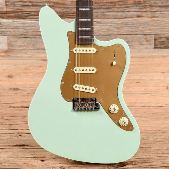 Fender Parallel Universe Volume II Strat Jazz Deluxe Transparent Faded Seafoam Green 2020 Electric Guitars / Solid Body
