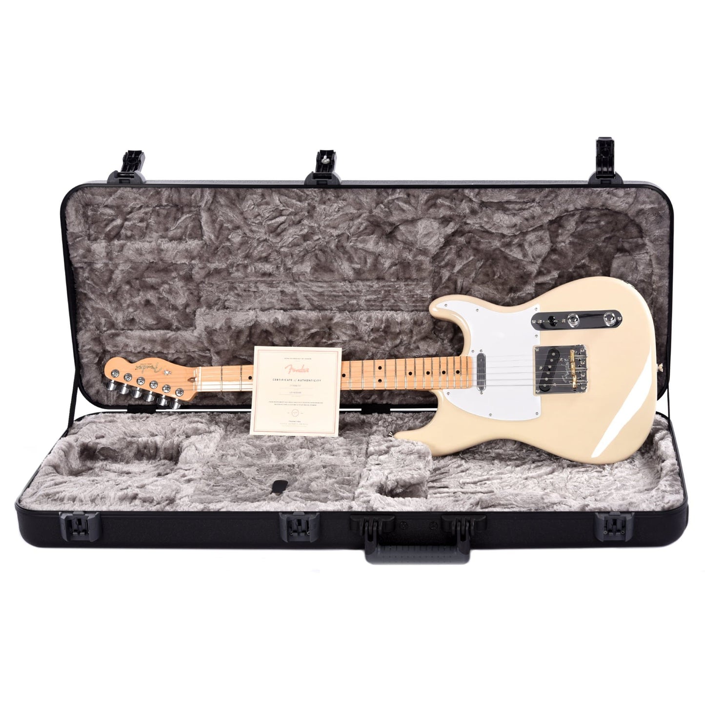 Fender Parallel Universe Whiteguard Stratocaster Vintage Blonde Electric Guitars / Solid Body