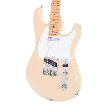 Fender Parallel Universe Whiteguard Stratocaster Vintage Blonde Electric Guitars / Solid Body