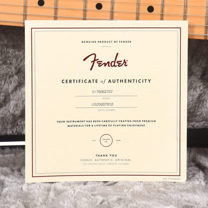 Fender Parallel Universe Whiteguard Stratocaster Vintage Blonde Electric Guitars / Solid Body