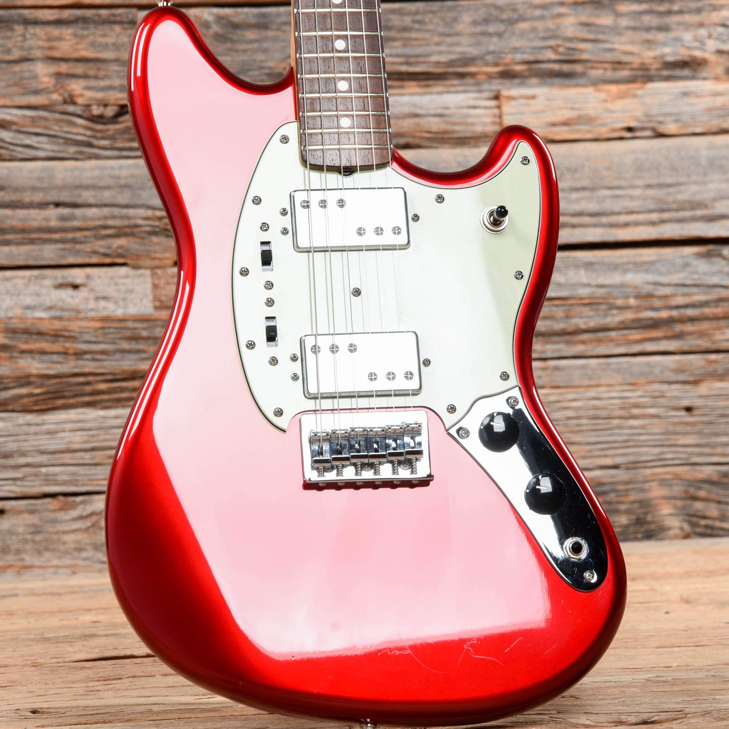 Fender Pawn Shop Mustang Special Candy Apple Red 2011 Electric Guitars / Solid Body