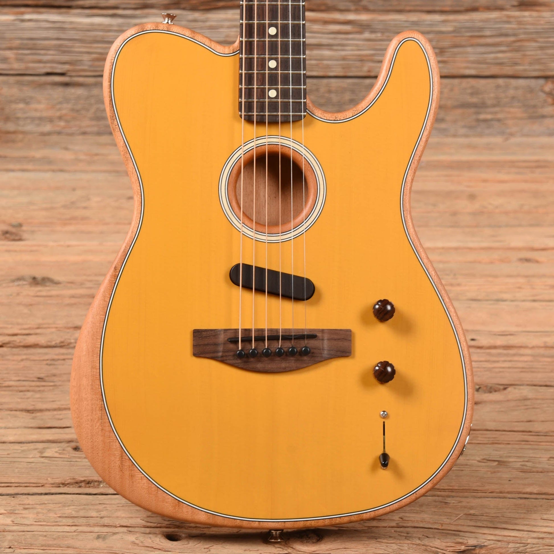 Fender Player Acoustasonic Telecaster Butterscotch Blonde 2022 Electric Guitars / Solid Body