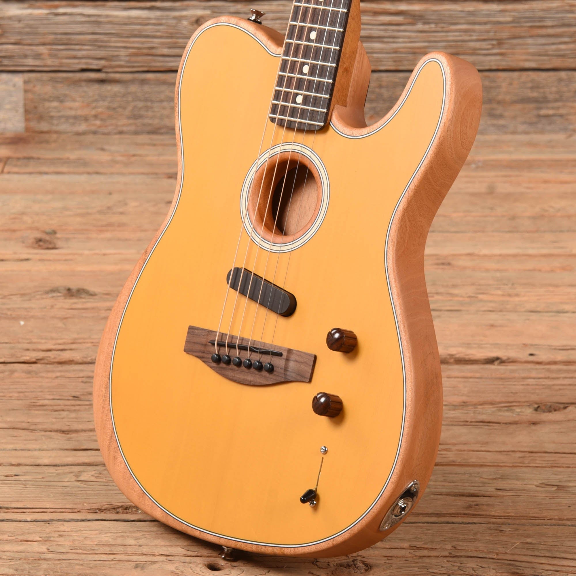Fender Player Acoustasonic Telecaster Butterscotch Blonde 2022 Electric Guitars / Solid Body