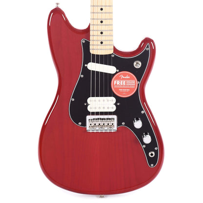 Fender Player Duo-Sonic HS Crimson Red Transparent Electric Guitars / Solid Body