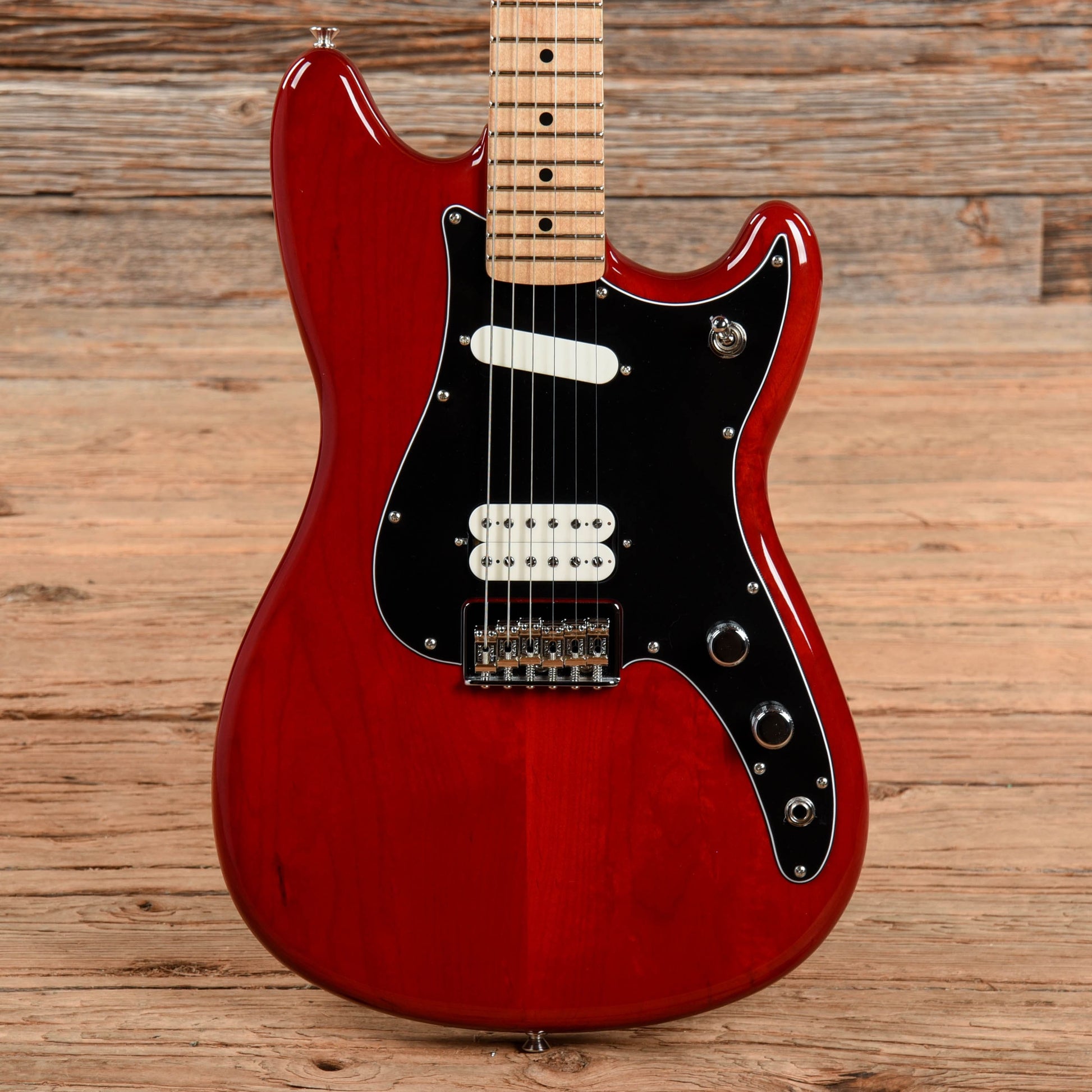 Fender Player Duo-Sonic HS Crimson Red Transparent 2020 Electric Guitars / Solid Body