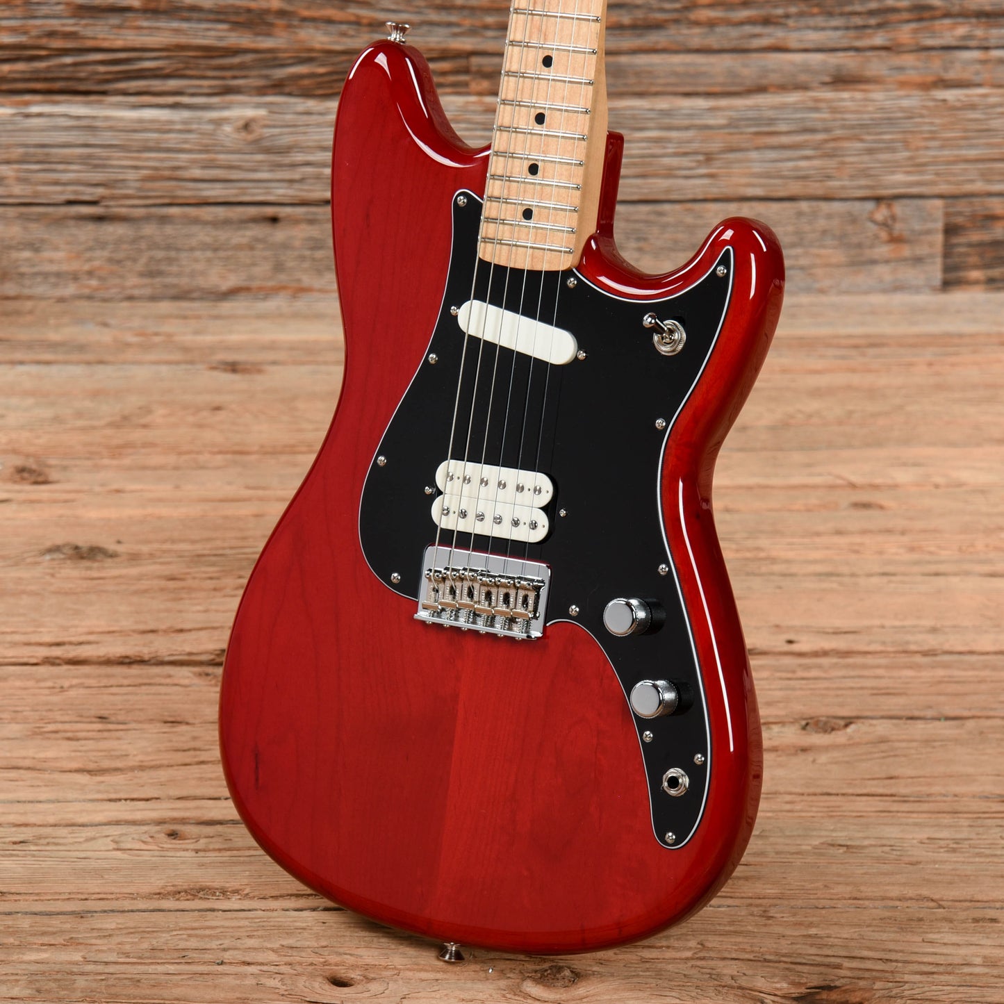 Fender Player Duo-Sonic HS Crimson Red Transparent 2020 Electric Guitars / Solid Body