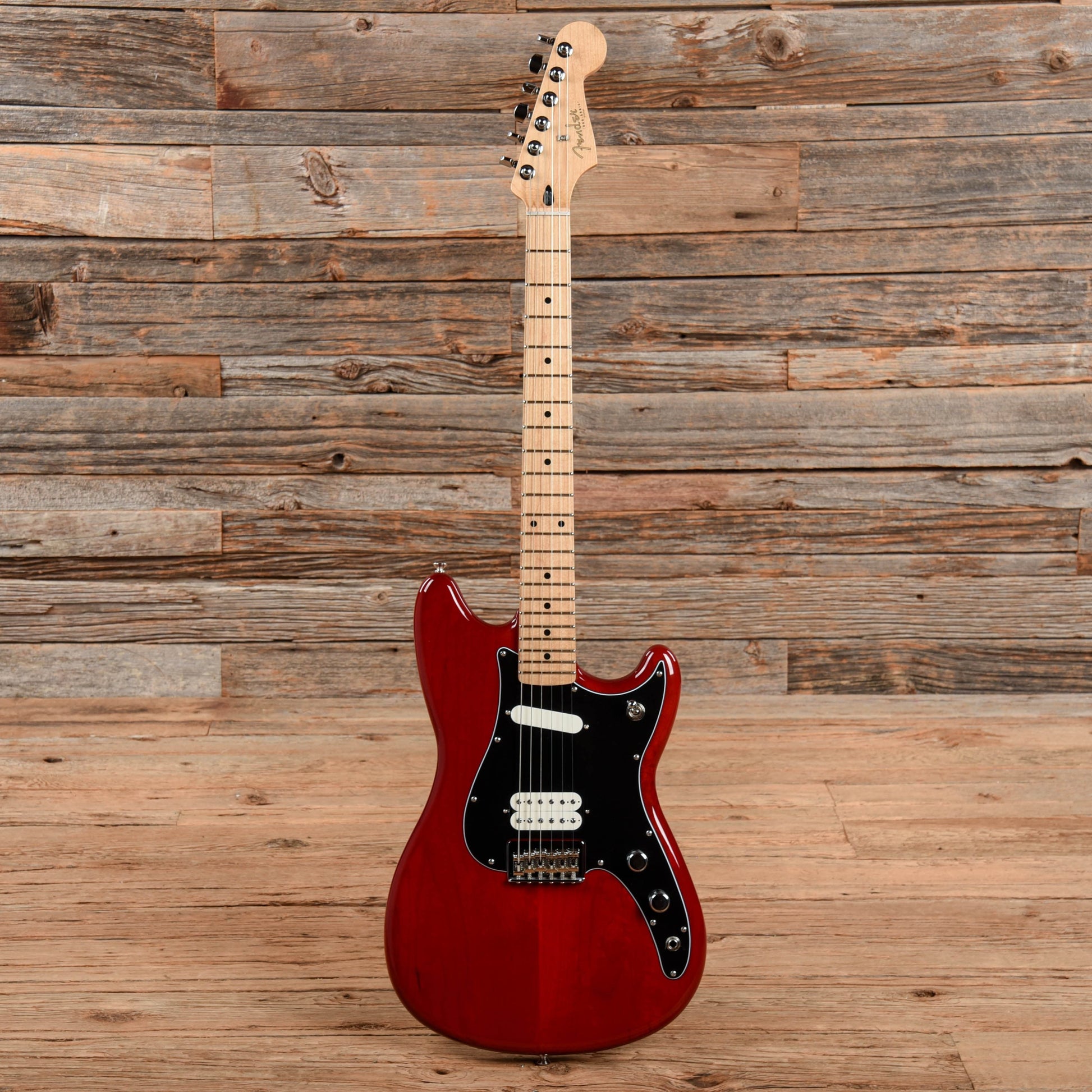 Fender Player Duo-Sonic HS Crimson Red Transparent 2020 Electric Guitars / Solid Body