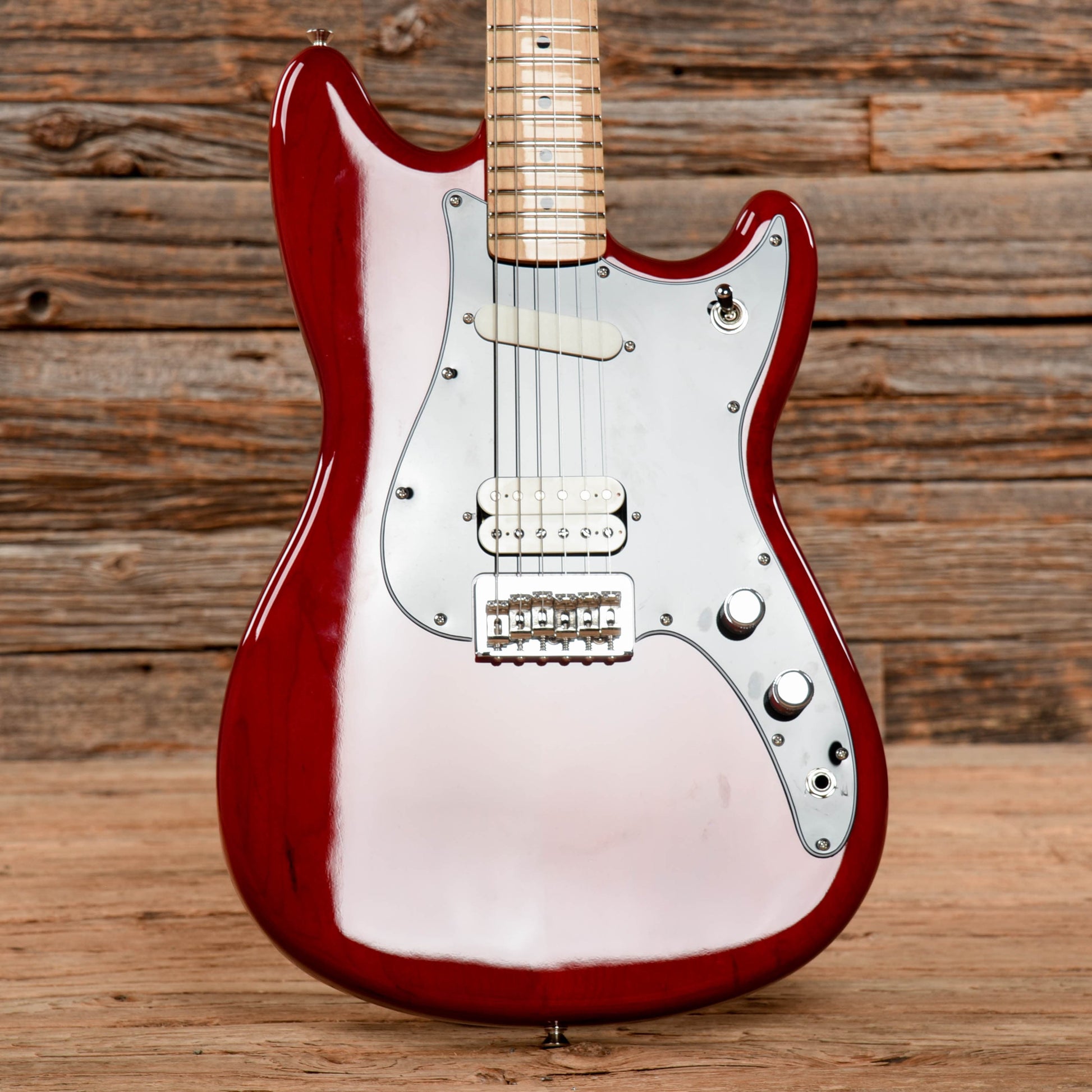 Fender Player Duo-Sonic HS Crimson Red Transparent 2020 Electric Guitars / Solid Body