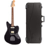 Fender Player Jaguar Black Bundle w/Fender Molded Hardshell Case Electric Guitars / Solid Body