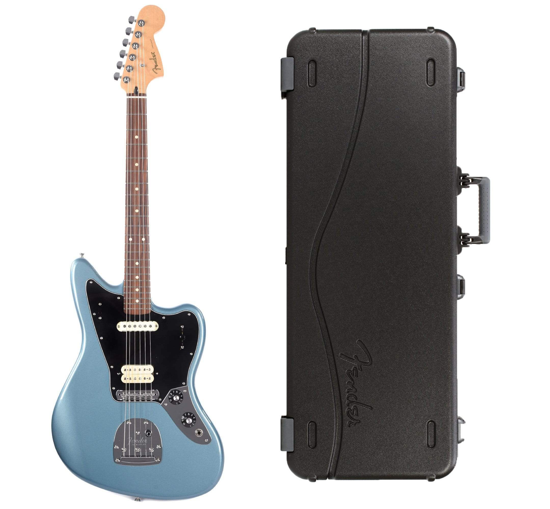 Fender Player Jaguar Tidepool Bundle w/Fender Molded Hardshell