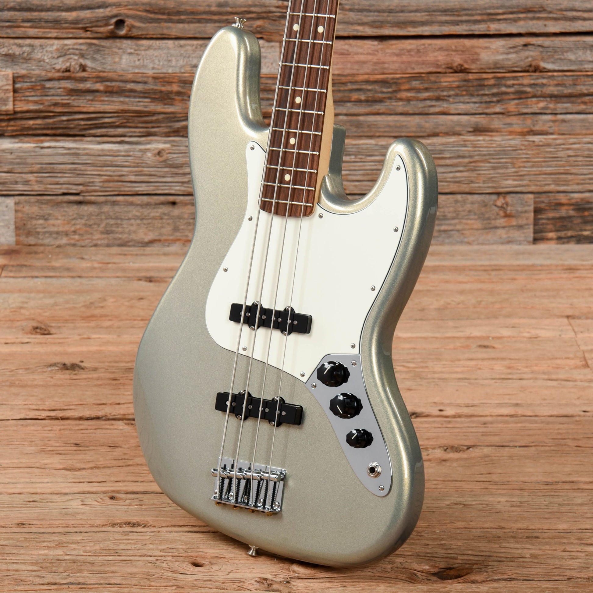 Fender Player Jazz Bass Silver 2020 Electric Guitars / Solid Body