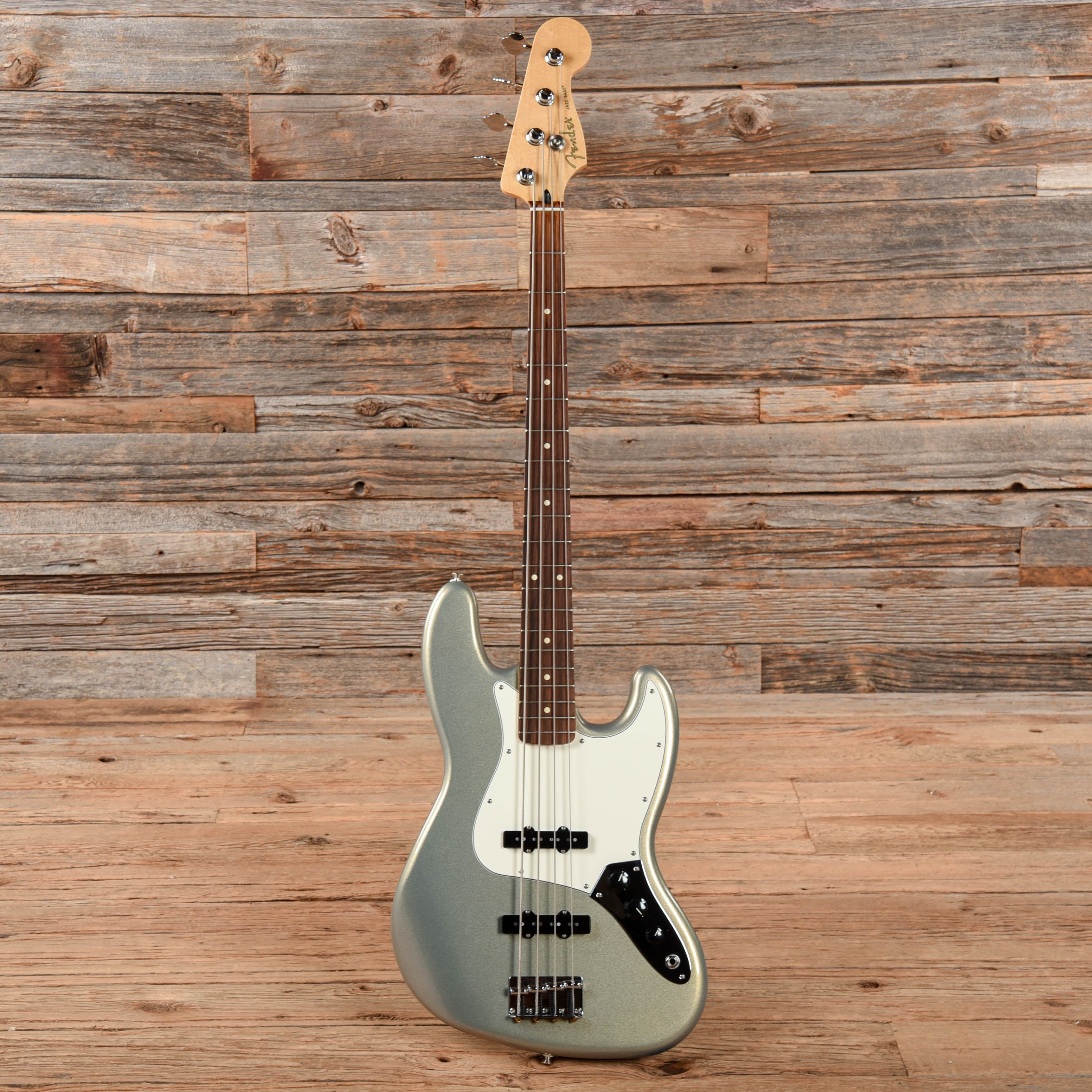 Fender Player Jazz Bass Silver 2020 Electric Guitars / Solid Body