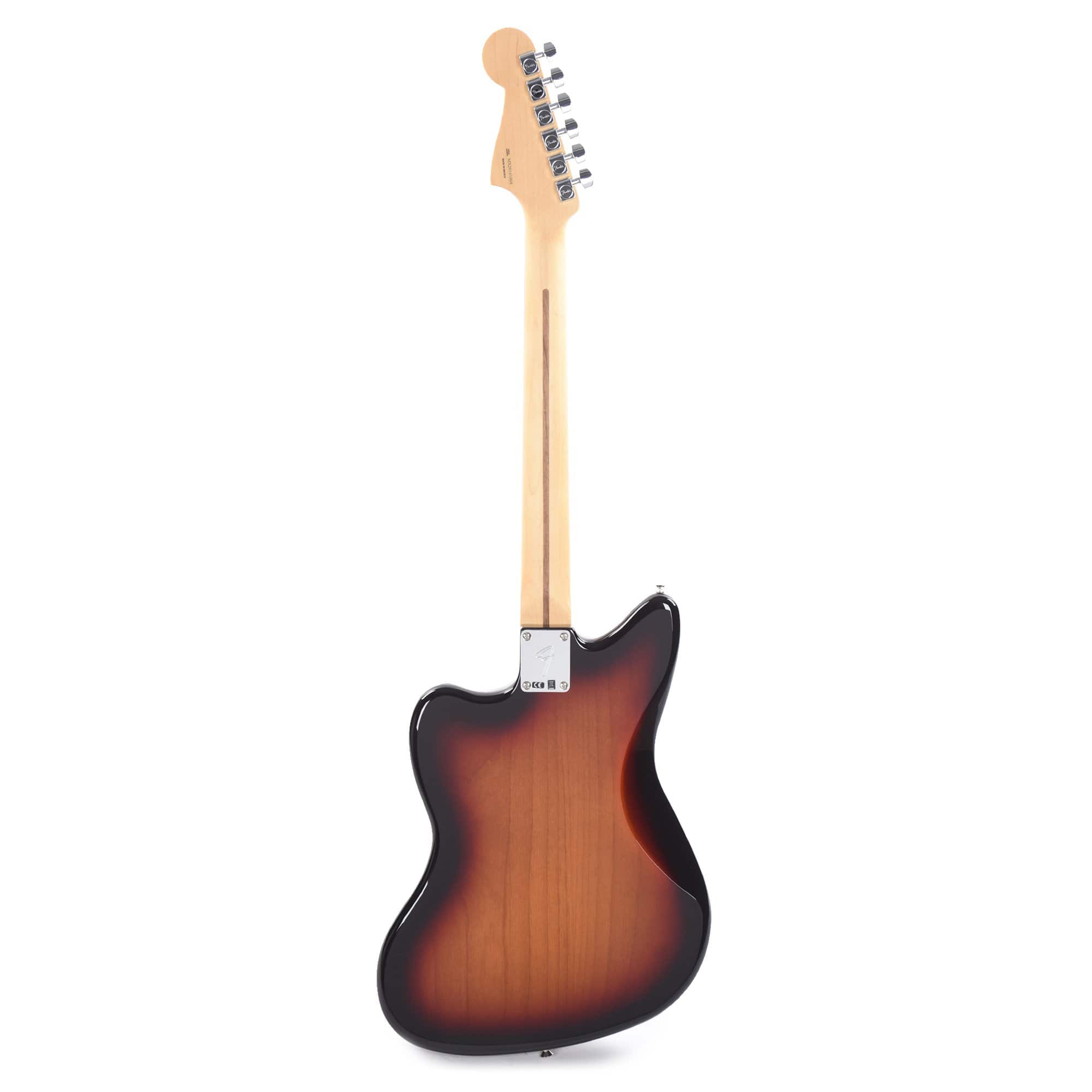Fender Player Jazzmaster 3-Color Sunburst w/Black Headcap Electric Guitars / Solid Body