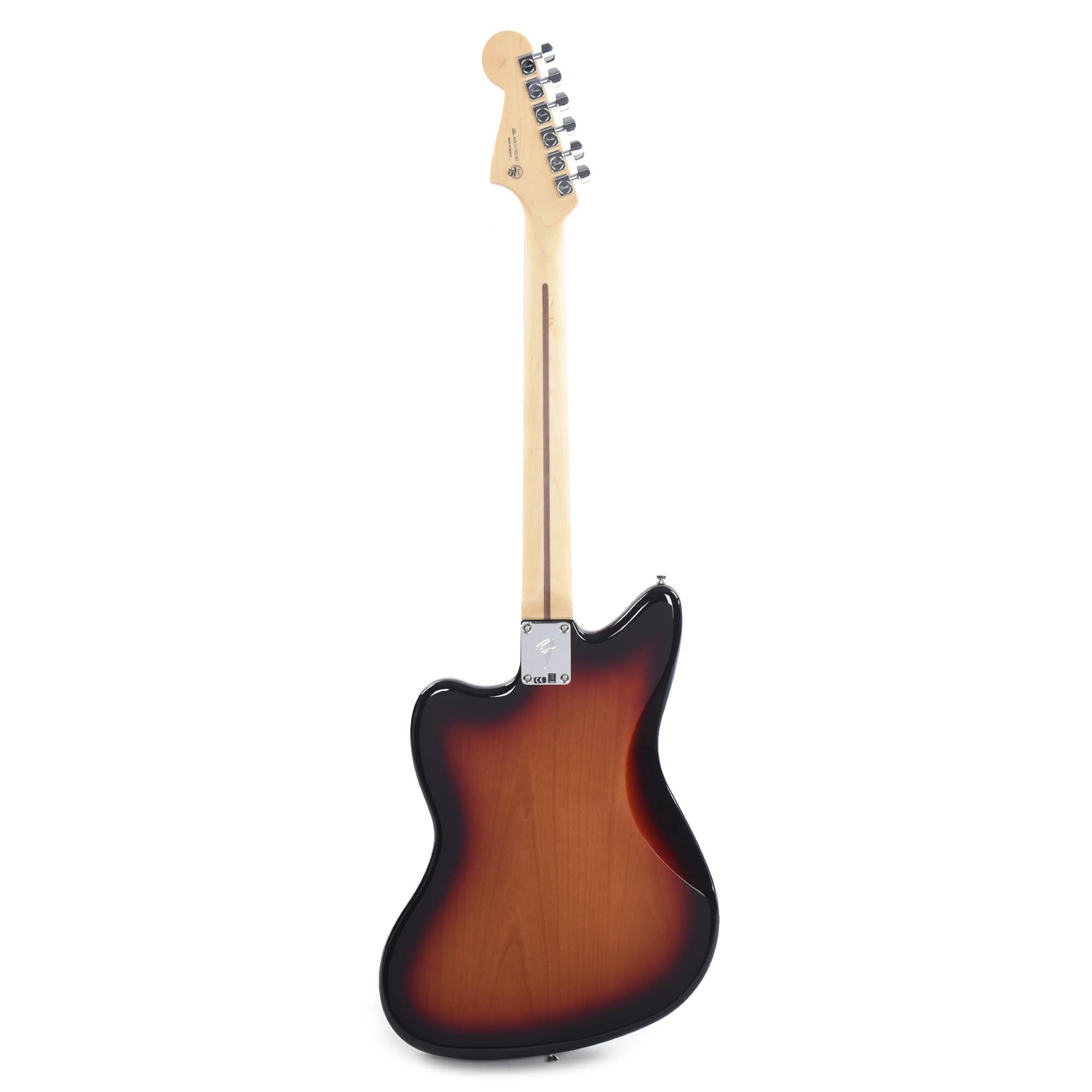 Fender Player Jazzmaster 3-Color Sunburst w/Black Headcap Electric Guitars / Solid Body