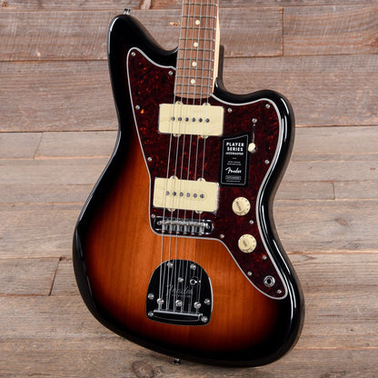 Fender Player Jazzmaster 3-Color Sunburst w/Black Headcap Electric Guitars / Solid Body