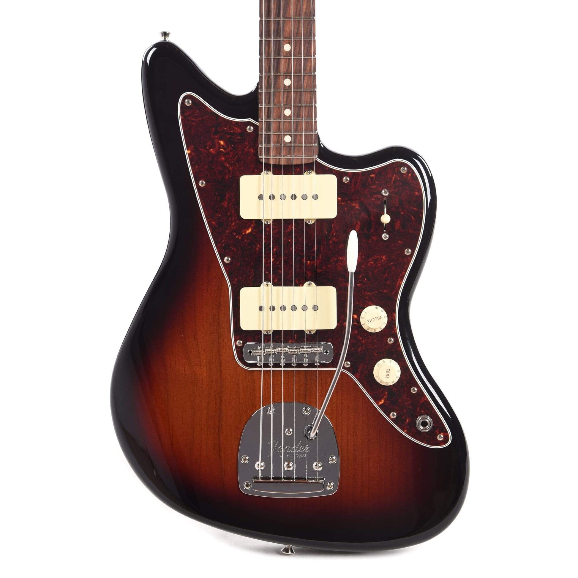 Fender Player Jazzmaster 3-Color Sunburst w/Black Headcap, Pure Vintage '65 Pickups, & Series/Parallel 4-Way Electric Guitars / Solid Body