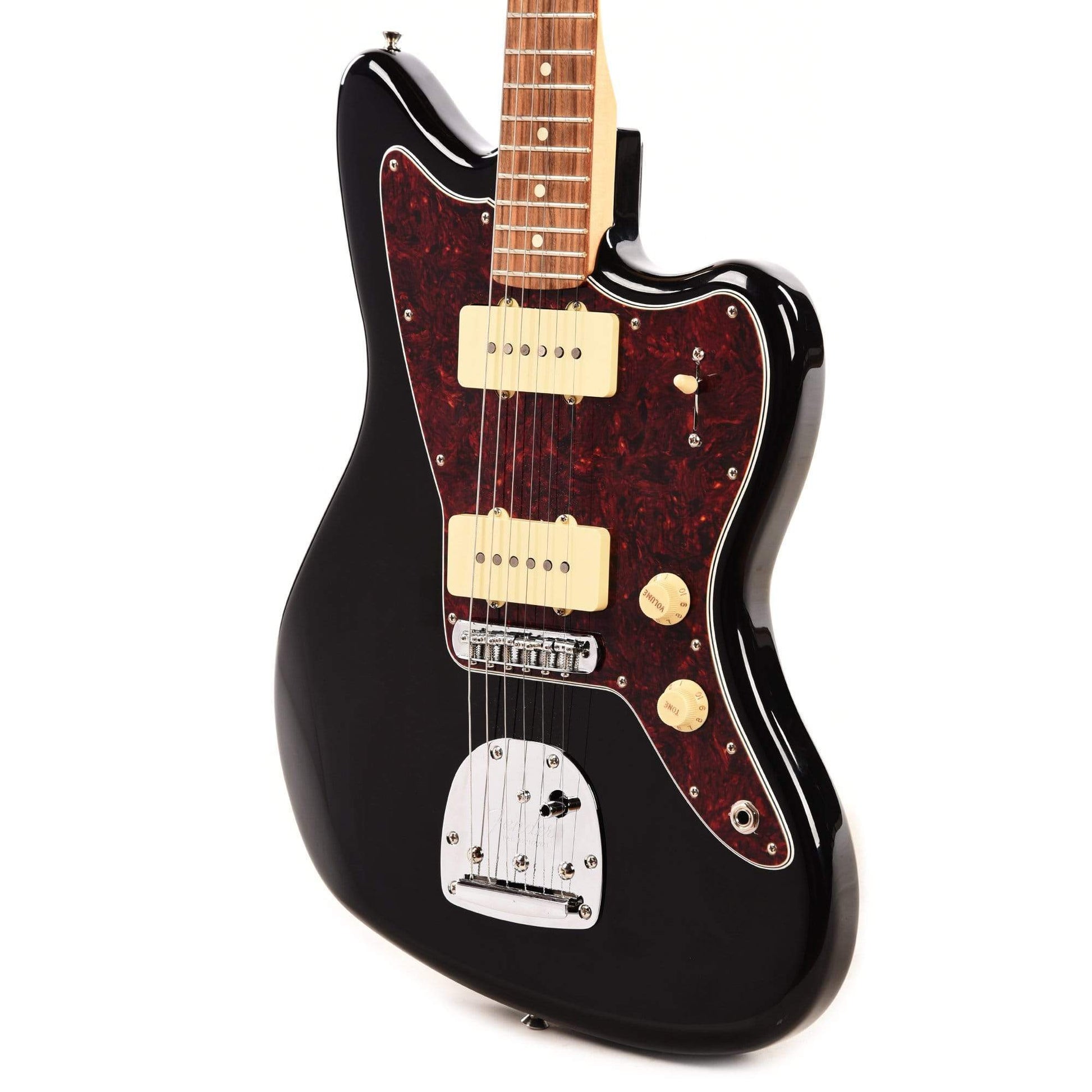Fender Player Jazzmaster Black w/Matching Headcap, Pure Vintage '65 Pickups, & Series/Parallel 4-Way Electric Guitars / Solid Body