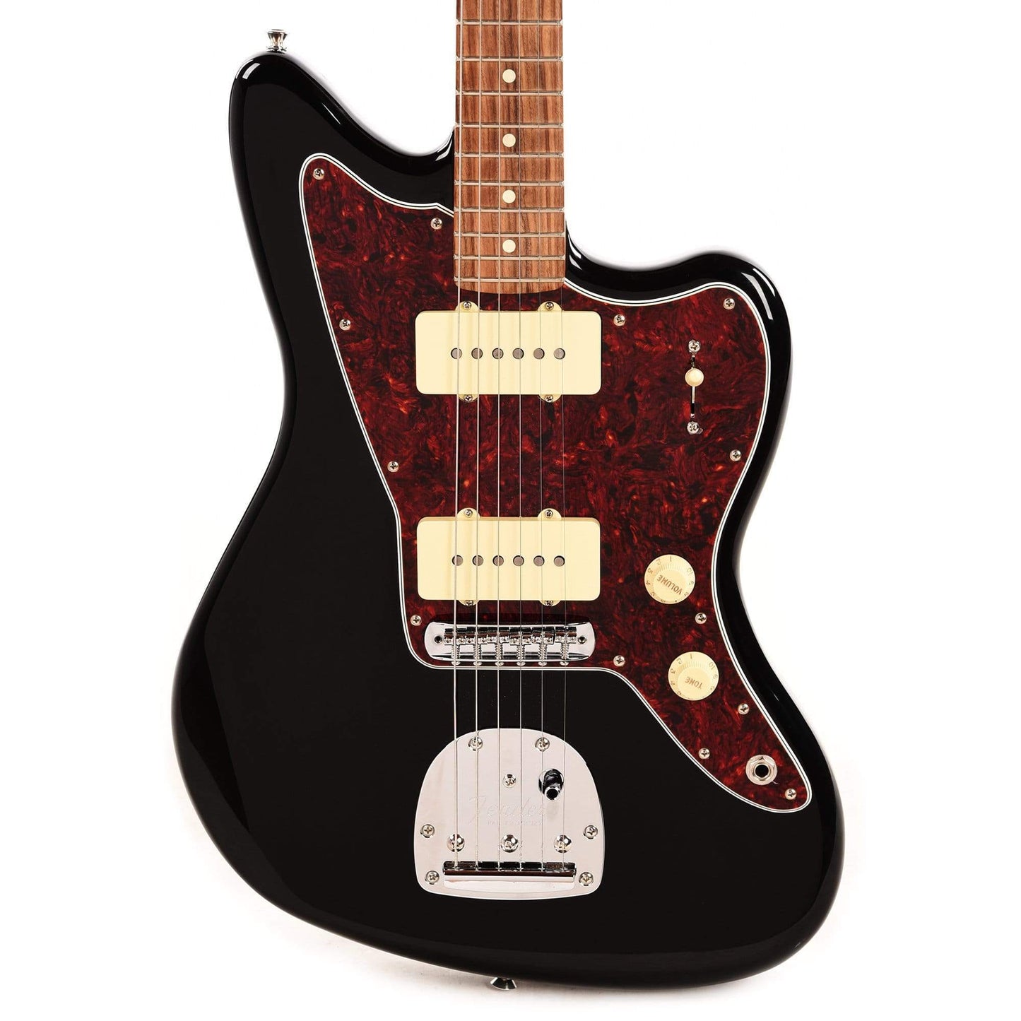 Fender Player Jazzmaster Black w/Matching Headcap, Pure Vintage '65 Pickups, & Series/Parallel 4-Way Electric Guitars / Solid Body