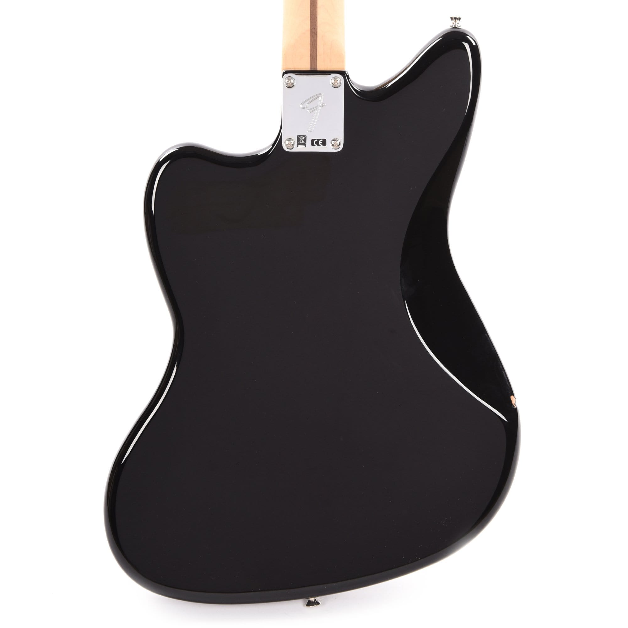 Fender Player Jazzmaster Black w/Matching Headcap, Pure Vintage '65 Pickups, & Series/Parallel 4-Way Electric Guitars / Solid Body
