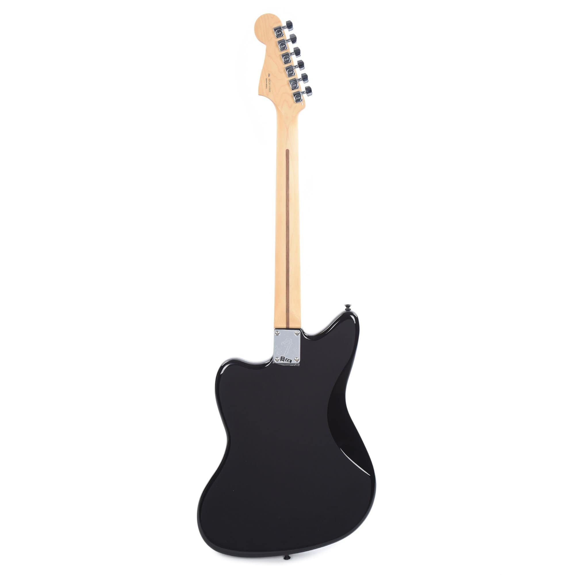 Fender Player Jazzmaster Black w/Matching Headcap, Pure Vintage '65 Pickups, & Series/Parallel 4-Way Electric Guitars / Solid Body
