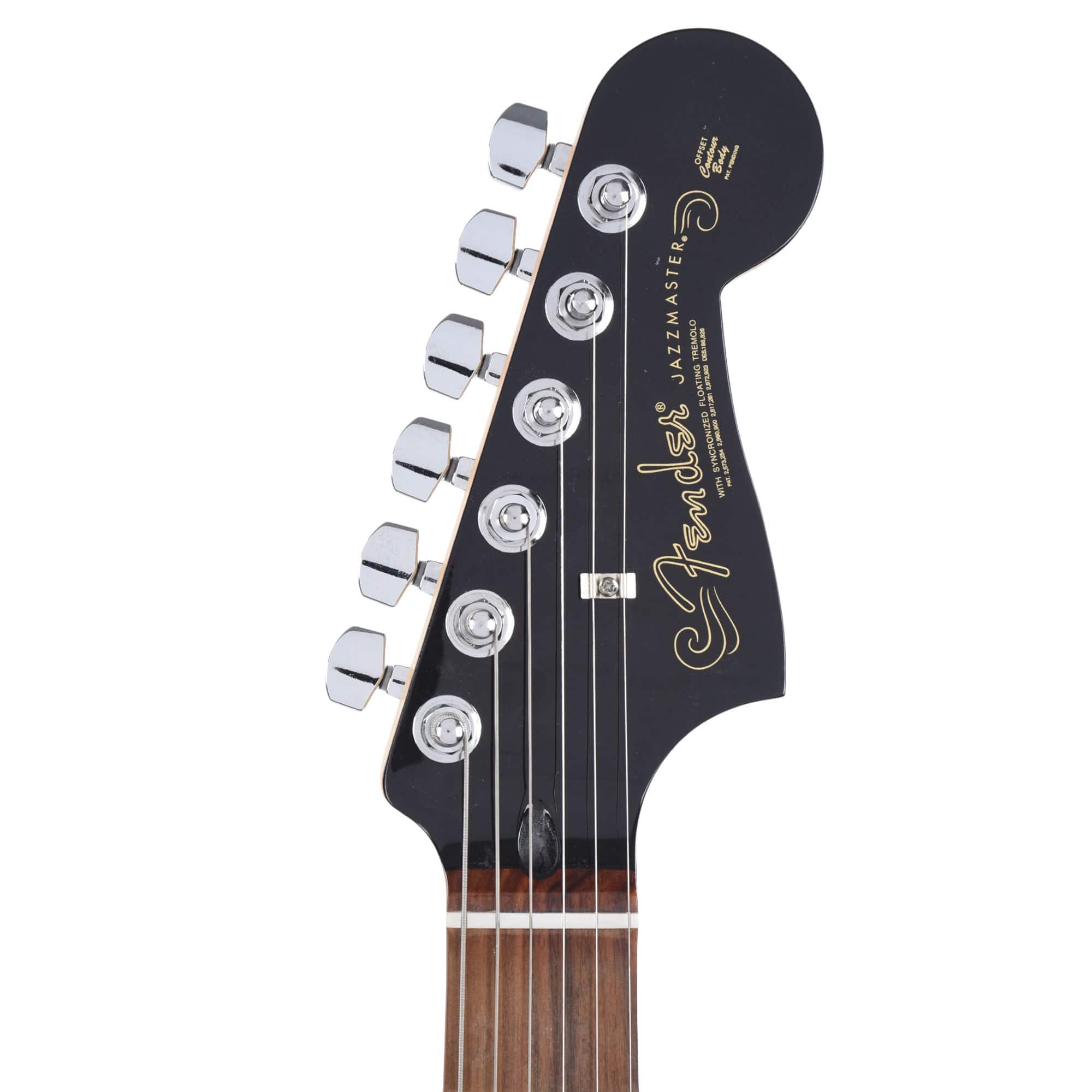 Fender Player Jazzmaster Black w/Matching Headcap, Pure Vintage '65 Pickups, & Series/Parallel 4-Way Electric Guitars / Solid Body