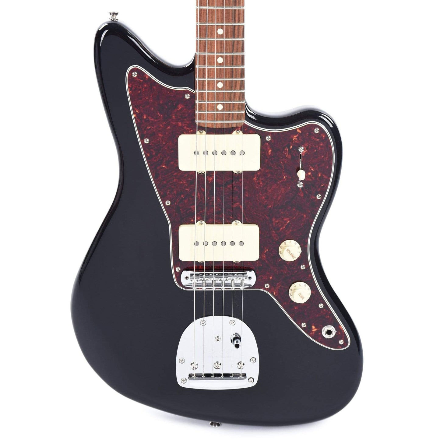 Fender Player Jazzmaster Black w/Matching Headcap, Pure Vintage '65 Pickups, & Series/Parallel 4-Way Electric Guitars / Solid Body