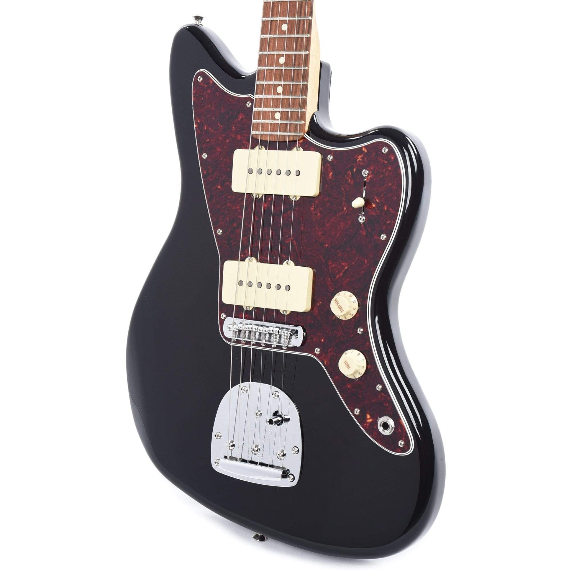 Fender Player Jazzmaster Black w/Matching Headcap, Pure Vintage '65 Pickups, & Series/Parallel 4-Way Electric Guitars / Solid Body