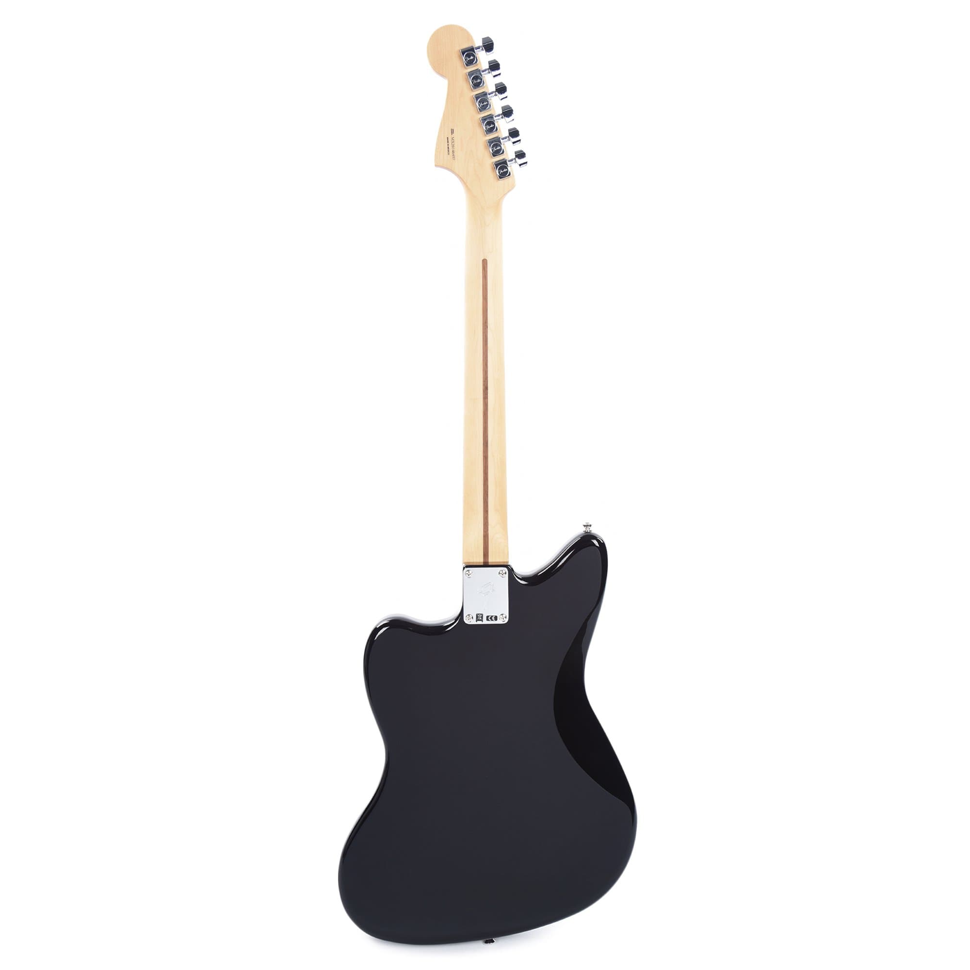 Fender Player Jazzmaster Black w/Matching Headcap, Pure Vintage '65 Pickups, & Series/Parallel 4-Way Electric Guitars / Solid Body