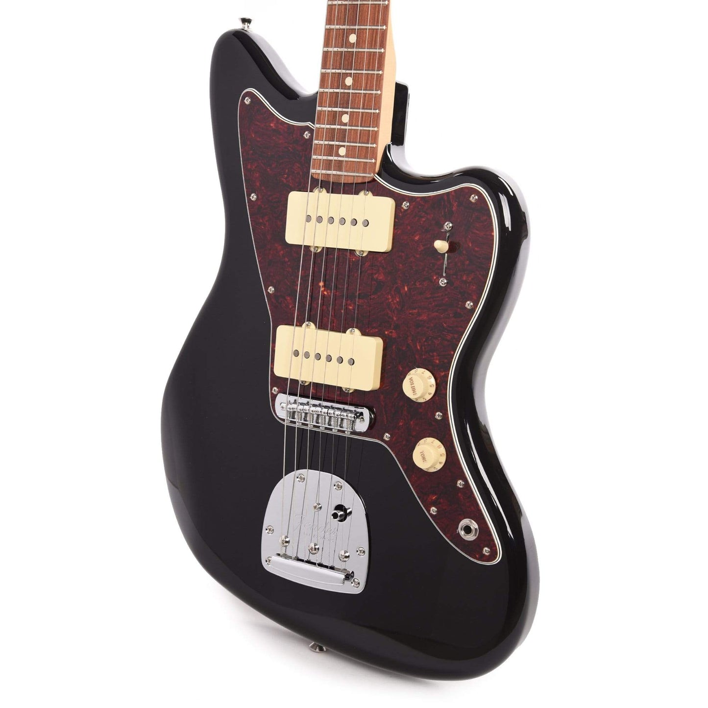 Fender Player Jazzmaster Black w/Matching Headcap, Pure Vintage '65 Pickups, & Series/Parallel 4-Way Electric Guitars / Solid Body