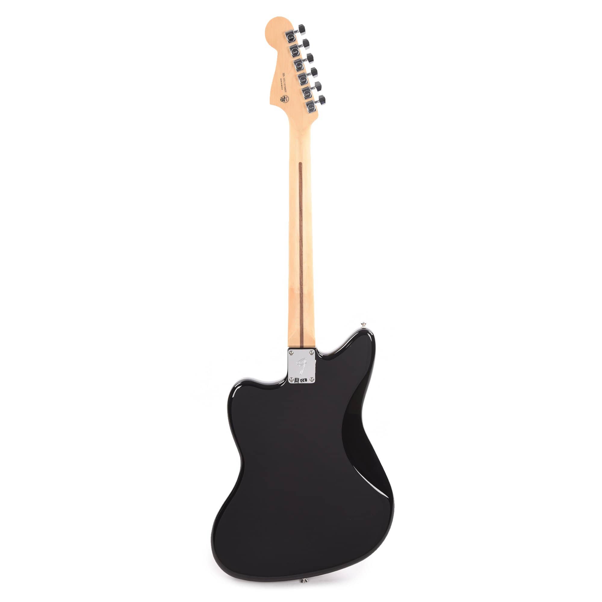 Fender Player Jazzmaster Black w/Matching Headcap, Pure Vintage '65 Pickups, & Series/Parallel 4-Way Electric Guitars / Solid Body