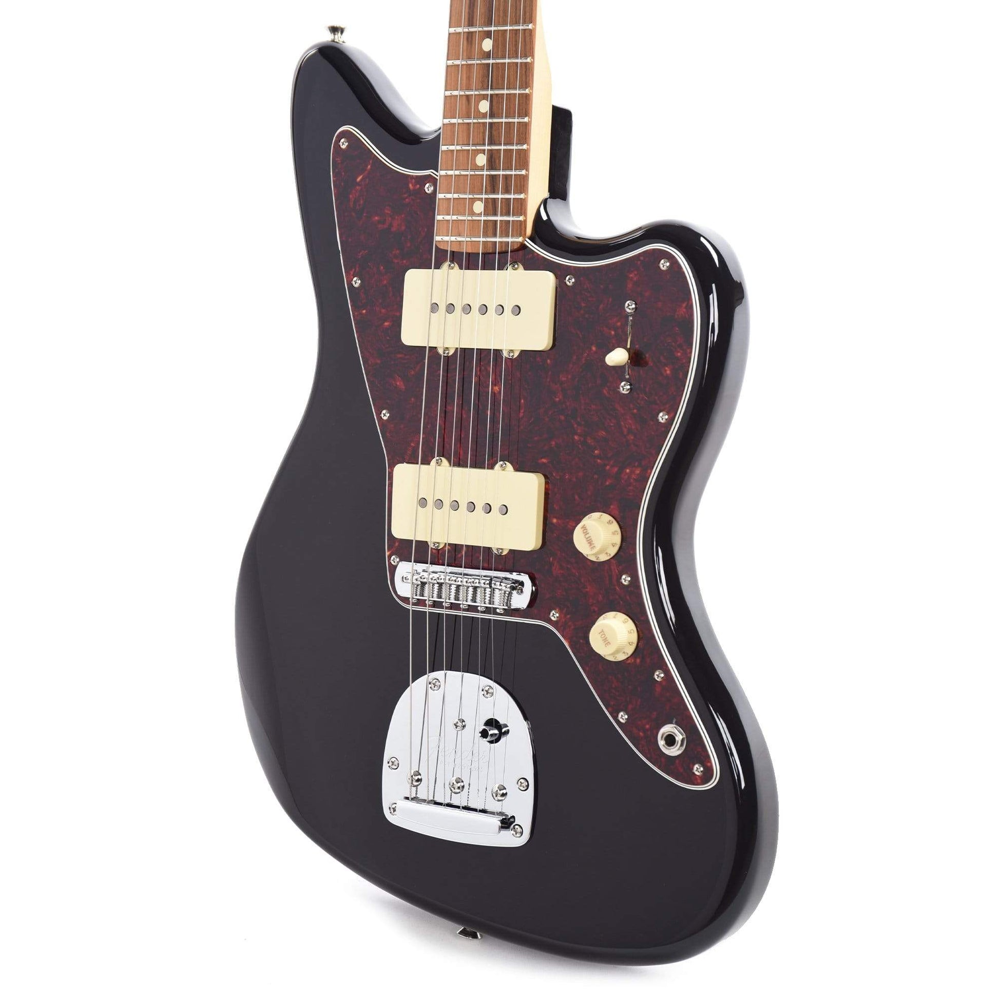 Fender Player Jazzmaster Black w/Matching Headcap, Pure Vintage '65 Pickups, & Series/Parallel 4-Way Electric Guitars / Solid Body