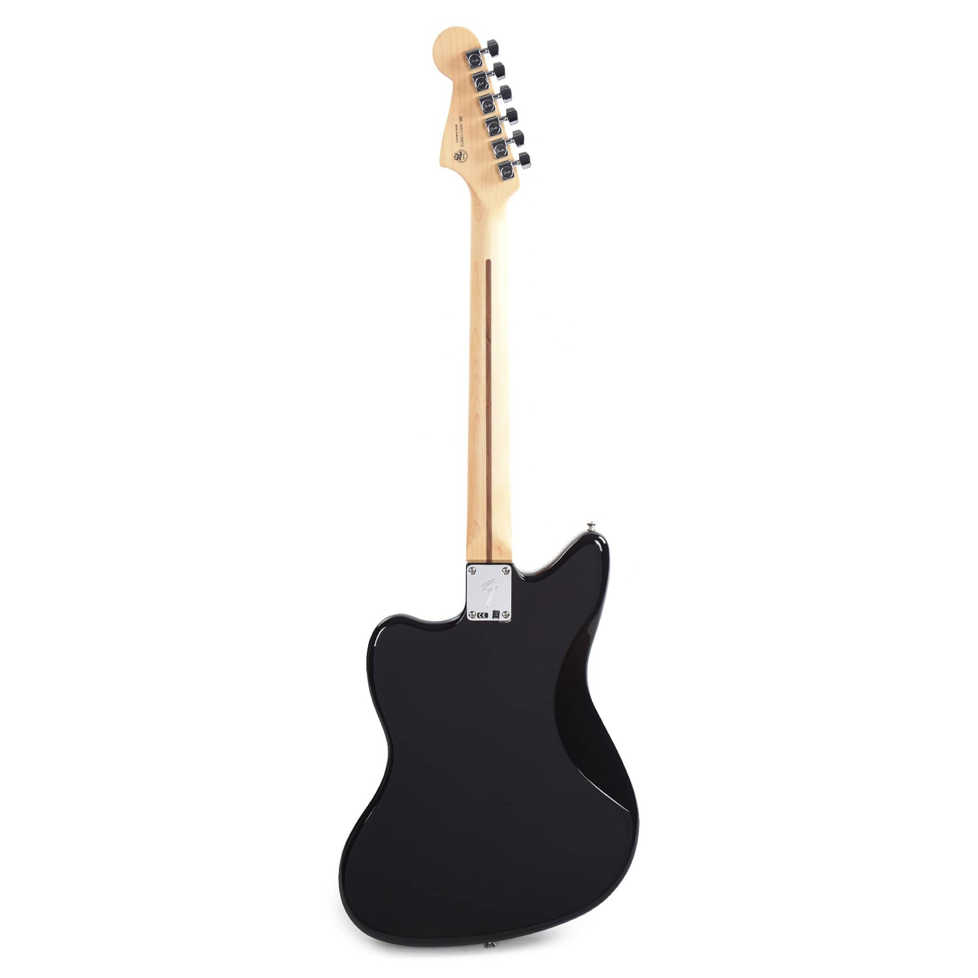 Fender Player Jazzmaster Black w/Matching Headcap, Pure Vintage '65 Pickups, & Series/Parallel 4-Way Electric Guitars / Solid Body