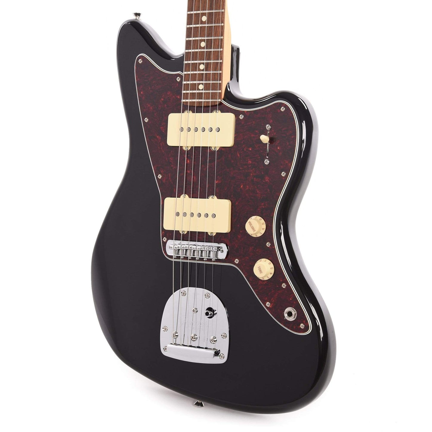 Fender Player Jazzmaster Black w/Matching Headcap, Pure Vintage '65 Pickups, & Series/Parallel 4-Way Electric Guitars / Solid Body