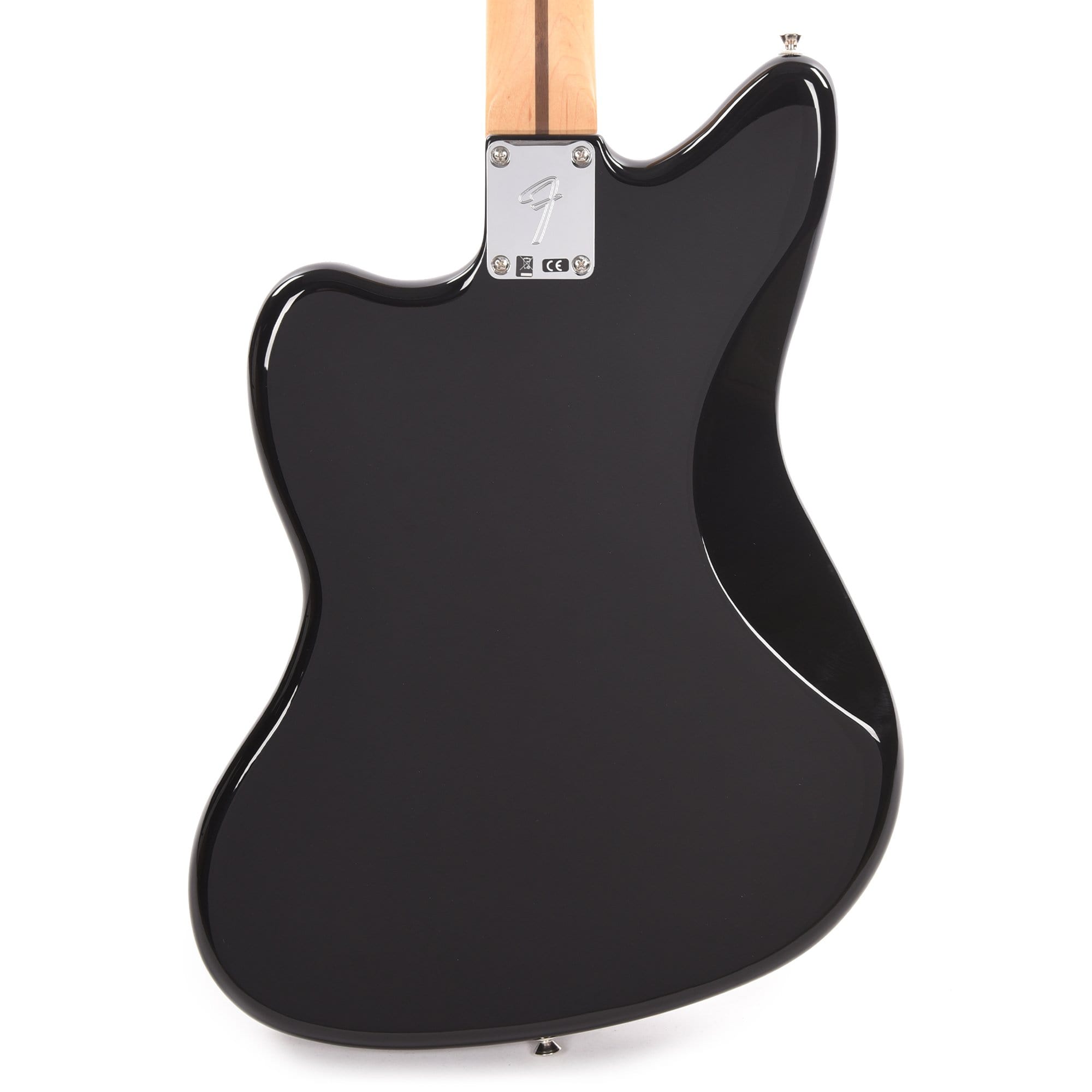 Fender Player Jazzmaster Black w/Matching Headcap, Pure Vintage '65 Pickups, & Series/Parallel 4-Way Electric Guitars / Solid Body