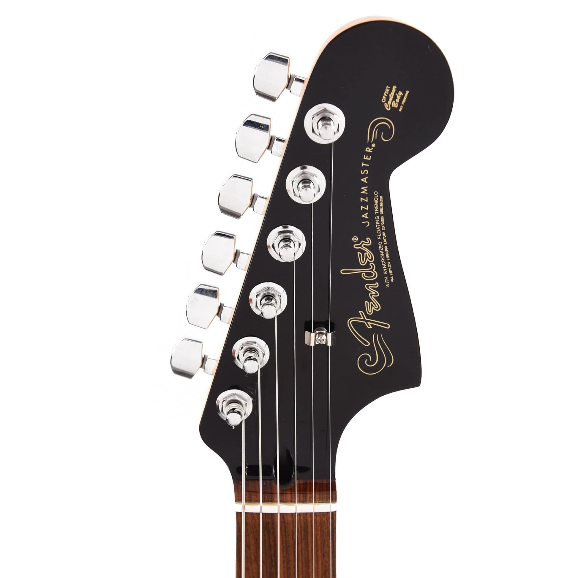 Fender Player Jazzmaster Black w/Matching Headcap, Pure Vintage '65 Pickups, & Series/Parallel 4-Way Electric Guitars / Solid Body